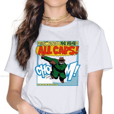 Mf Doom American Underground Hop Singer Tshirt For All Caps Humor Leisure Tee T Shirt Novelty Loose