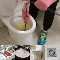 【hot】 1M/2M Drain Dredging Sink Cleaner Sewer Snake Pipe Hair Catchers