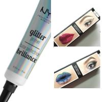 Spot American NYX glitter primer eye cream lip dual-use shiny film shadow color development