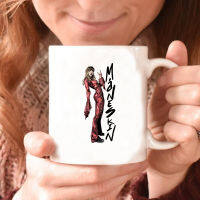 Maneskin Mug Victoria De Angelis Maneskin Rock Band Coffe Mug Maneskin Merchs Personality Ceramic Cup Gift for Fans