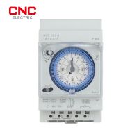 CNC SUL181d Time Relay Track Installation Mechanical Timer 220V 24-hour Industrial Time Control Switch