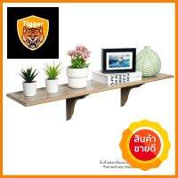 ชั้นแขวนผนัง FASTTECT WS2090+LS1818-LOAK 90 ซม. สีโอ๊คอ่อนWALL SHELF FASTTECT WS2090+LS1818-LOAK 90CM LIGHT OAK **บริการเก็บเงินปลายทาง**