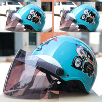 หมวกกันน็อคครึ่งใบ เด็ก รุ่V-TECH Helmet ลายการ์ตูน แถมฟรีนาฬิกาข้อมือเด็ก ราคา99 บาท (สำหรับเด็ก)