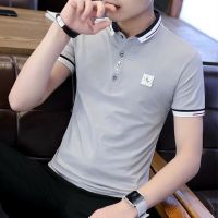 Polo shirt เสื้อโปโล เสื้อยืดคอปก ผ้าฝ้ายแท้ แฟชั่นเรียบง่าย