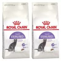 [ลด50%] ล้าง stock [4kg x2] Royal Canin Sterilised อาหารแมว รอยัลคานิน สูตร แมวทำหมัน อายุ 1+ปีขึ้นไป 4 กก. (2 ถุง)