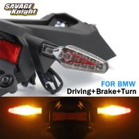 ♂ 3 Modes Motorcycle LED Turn Signal For BMW S1000RR M1000RR S1000R S1000XR R1250GS Rear Brake Light LED Flashing Light Blinker