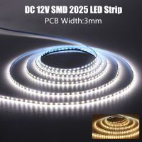 เทปยืดหยุ่นได้สำหรับโฆษณาไฟ LED 168ดวงความกว้าง3มม. แถบไฟ LED DC 12V สว่างสุดๆ SMD 2025 LEDs/M