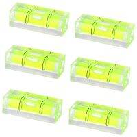 Mini Bubble Spirit Level 10X10X29mm Square Levels for Wall Frames Art Displays Picture Hanging RV Tripod Measuring