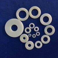 M3 * 6Mm * 1Mm Flat White Nylon Thin Washer 1000ชิ้นถุง