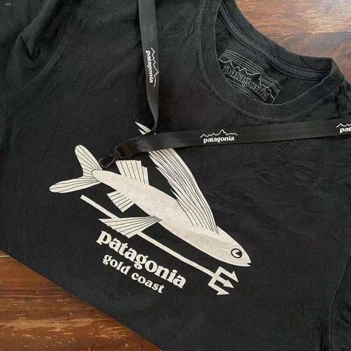 american-patagonia-patagonia-เสื้อยืดแขนสั้นสำหรับผู้ชายและผู้หญิงที่ได้รับความนิยมเหมือนกันในช่วงฤดูร้อน