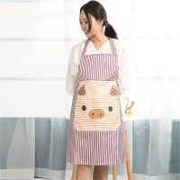 Color Apron With Pocket Cooking For Women Men Sleeveless Cleaning Aprons Clothes Waterproof Oil-proof Chefs Kitchen Accessories Aprons