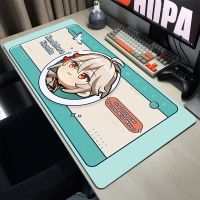 Genshin Impact Mouse Pad แผ่นรองเมาส์คอมพิวเตอร์ แผ่นรองคีย์บอร์ด XXL แผ่นรองเมาส์แล็ปท็อปขนาดใหญ่ แผ่นรองเมาส์สำนักงาน แผ่นรองเมาส์สำนักงาน