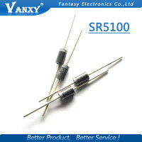 20PCS ไดโอดชอตกี้ SR5100 5A/ 100V DO -27 SB5100