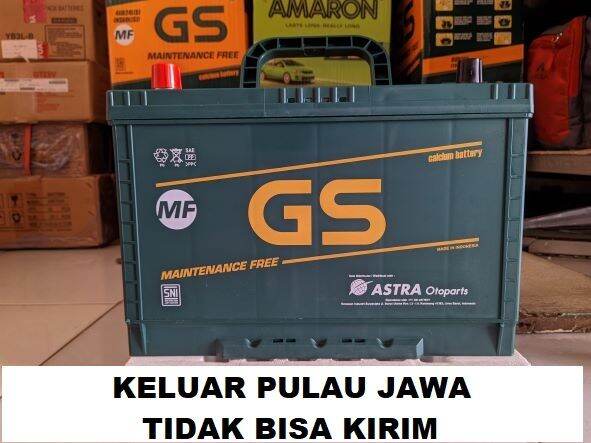 AKI GS ASTRA ORIGINAL AKI MF N70 AKI MOBIL KERING 70 Ah 70 Ampere 12