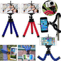 ที่วางโทรศัพท์ปลาหมึก Octopus Mini Tripod Stand Grip Holder Mount โทรศัพท์มือถือ Camera【จัดส่งจากประเทศไทย】