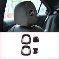 For Mercedes Benz A B Class W177 W247 2019-20 ABS Headrest Button Decoration Trim For Mercedes Benz GLE GLS Class W167 X167 2020