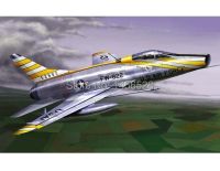 ทรัมเป็ตเตอร์1/72ชุดหุ่นประกอบดาบ F-100D 01649เครื่องบินปริศนาเครื่องบินโมเคลที่สร้างตามสัดส่วน3มิติ