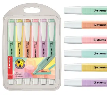 STABILO Swing Cool Highlighter - Set of 6 - Schwan-STABILO -Most colourful  Stationery Shop