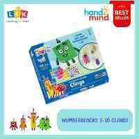 [3 ขวบ + ] NUMBERBLOCKS 1-10 CLINGS ชุดกิจกรรมสติ๊กเกอร์นัมเบอร์บล๊อค รุ่น แบบใช้ซ้ำ 1-10 จาก การ์ตูนซีรีย์ยอดนิยม [พร้อมส่ง!!!!]