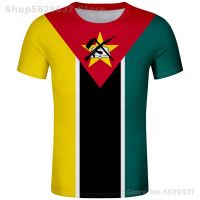 2023 NEW MOZAMBIQUE t shirt free custom made name number moz t-shirt nation flag mz republic portuguese college print photo logo clothing