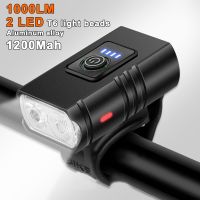 ❄ T6 LED Bicycle Light 1000LM USB Rechargeable Bike Light MTB Mountain Road Bike Front Lamp Flashlight Cycling Lamp Taillight