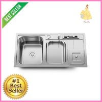 ซิงค์ฝัง 2หลุม LTP PUD8845 สเตนเลสBUILT-IN SINK LTP PUD8845 2B STAINLESS STEEL **จัดส่งด่วนทั่วประเทศ**