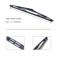 MIKKUPPA 2PCS Rear Windshield Wiper Blades For Jeep Wrangler JK From 2007 To 2018 Car Back Window Wiper