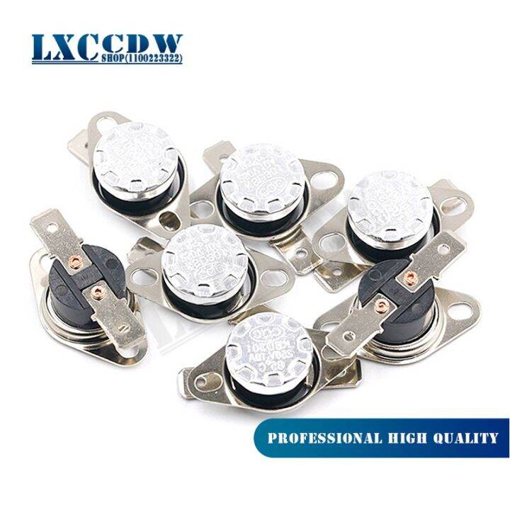 5PCS New KSD301 100 Degree 250V 10A Normal Close Temperature Controlled