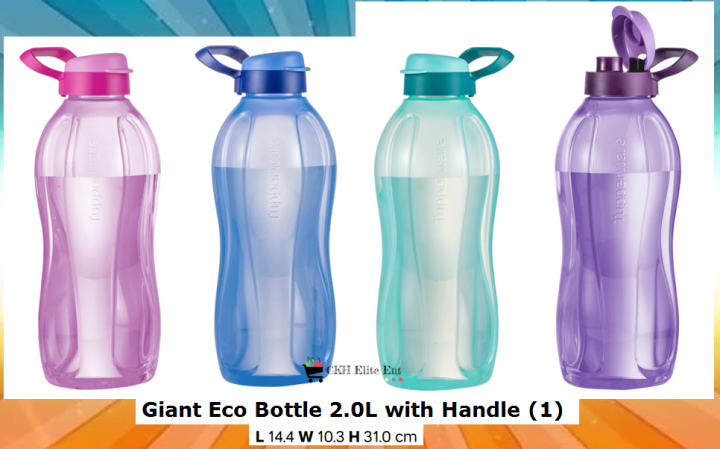 Tupperware New GIANT ECO Bottle 2L [LIMITED RELEASE] (1 pieces) | Lazada