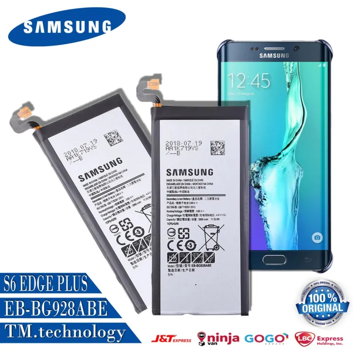 Samsung Galaxy S6 Edge Plus (EB-BG928ABE) Battery (100- Original) 100ah ...