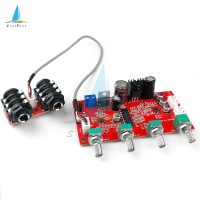 【Seasboat】Pull OK Board PT2399เสียงก้องพร้อม Op Amp พรีแอมป์ผลเครื่องขยายเสียง Super NE5532 M65831ไมโครโฟนบอร์ดโพเทนชิโอมิเตอร์เวอร์ชันคงที่