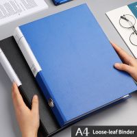 【hot】 2/3 Hole Binder File Folder Document Storage Thickened Large-capacity Folders Display Book