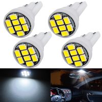 【CW】4x Car T10 W5W LED Bulb Interior Instrunment Light 12V Auto Dome Reading License Plate Trunk Luggage Lamp 5W5 Super Bright White