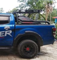 โรบาร์ออฟโรด ฟอร์ดเรนเจอร์ v008 โรบาร์แขนยาว Ford Ranger 2012 - 2020 + แร็ค