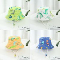 2022 New Panama Summer Baby Girls Hat Cartoon Boys Fisherman Hat Baby Sun Hat Outdoor UV Bucket Hat Toddler Kids Panama Sun Cap