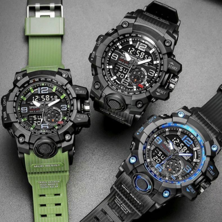 Men's fashion nylon strap sports watch sales