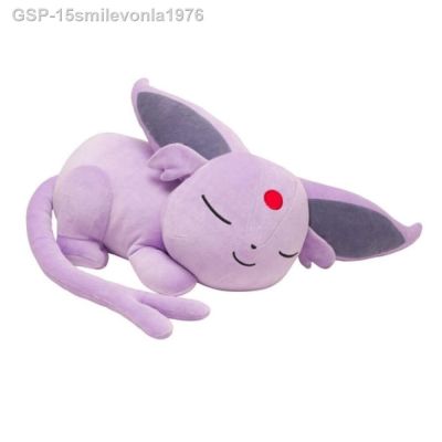 ☬15smilevonla1976ต้นฉบับ Eeveelution Grande Sono Espeon Pelúcia Brinquedo Brinquedos De Boneca Presentes Natal Para As Crianas