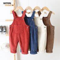 Spring Autumn New three colors Baby Girl Overalls High Quality Children Casual Trouser Boy Jumpsuit Kids Toddler Pants