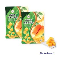 Gummy Mango เยลลี่มะม่วงแท้มหาชนก เกรดส่งออก ขนาด 150g(2 ห่อ)