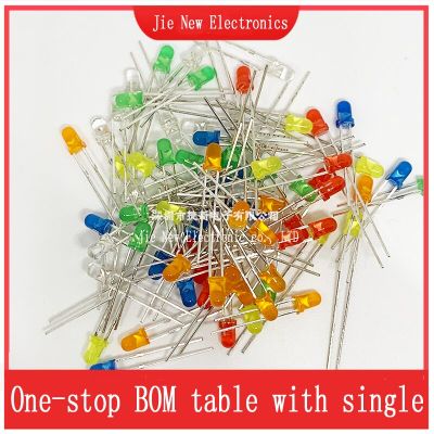 10pcs 8mm LED Diode F8  White Red Green Blue Yellow DIY Light Emitting Diode Electrical Circuitry Parts