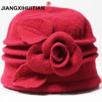 ۞ Vintage Women Wide Brim Wool Fedora Hat Floppy Autumn Winter Fedora Hat Women - New - Aliexpress