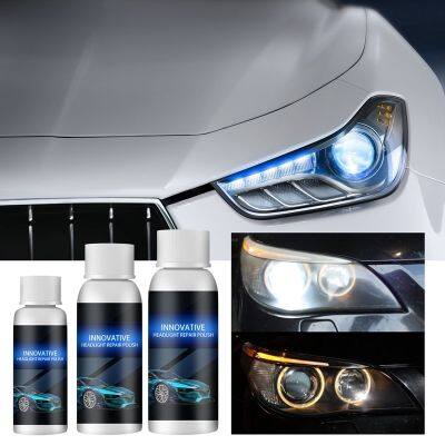 【LZ】◘✾  Car Headlight Repair Fluid Lens Pro Advanced Headlight Repair Polish Spray Headlight Renewal Polish Car Repair Fluid