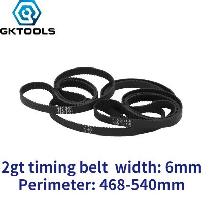 Gktools เครื่องพิมพ์3d C-11 Gt2ยางวงปิด6มม. 2GT ความยาวเข็มขัดจับเวลา468 480 484 488 494 500 520 524 528 540มม.