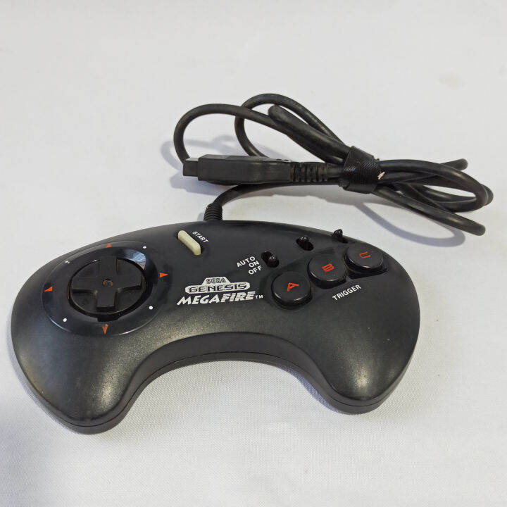 Official Sega Genesis MegaFire Turbo Controller Model 1657 - Cash In Official Sega Genesis MegaFire Turbo Controller Model 1657 - Cash In