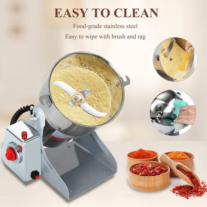 2500W Electric Grain Mill Grinder Powder Spice Herb Grinder