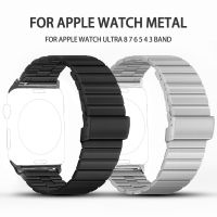 Bracelet for Apple Watch Band 44mm 45mm 41mm 40mm Metal Strap for Iwatch Series 6 8 7 Se 5 4 Ultra 49mm 38mm 42mm Wristband Belt Straps