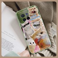 Liquid silicone shell Lens bump protection Phone Case For VIVO X80 phone case protective case Anti-fall Solid color