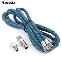 Nasedal 1.8m Airbrush Air Hose Yarn Tube Pneumatic Airbrush Accessories Air Pump Connecting Tube 1/4 1/8 connector