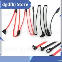 Dgdfhj Shop 40cm red black Straight Right-angle SATA Cable 3.0  III  To Hard Disk Drive SSD HDD Sata 3 wire For Motherboard High Speed lead