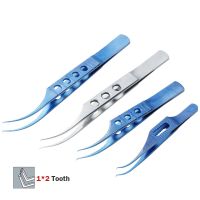 108/87/73Mm Ophthalmic Colibri Beaked Toothed Forceps Fine Pierse Tips Tweezers Dental Ophthalmic Surgical Instrument 1Pcs